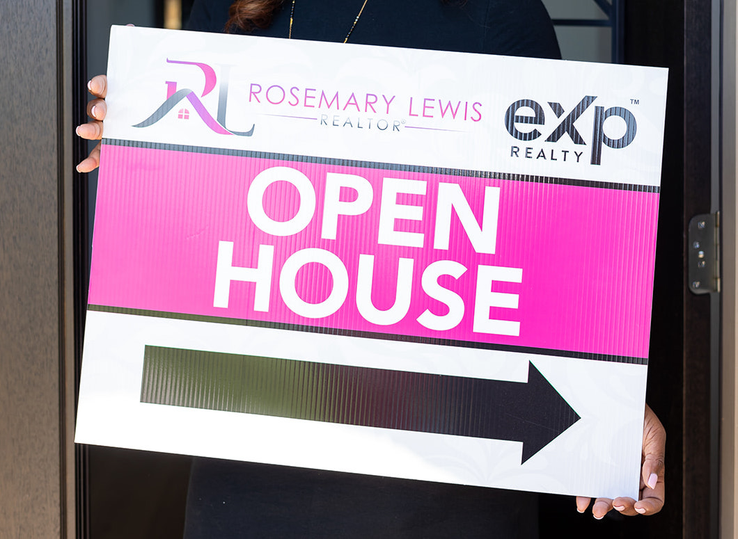 rosemary lewis - open house- real estate bestie