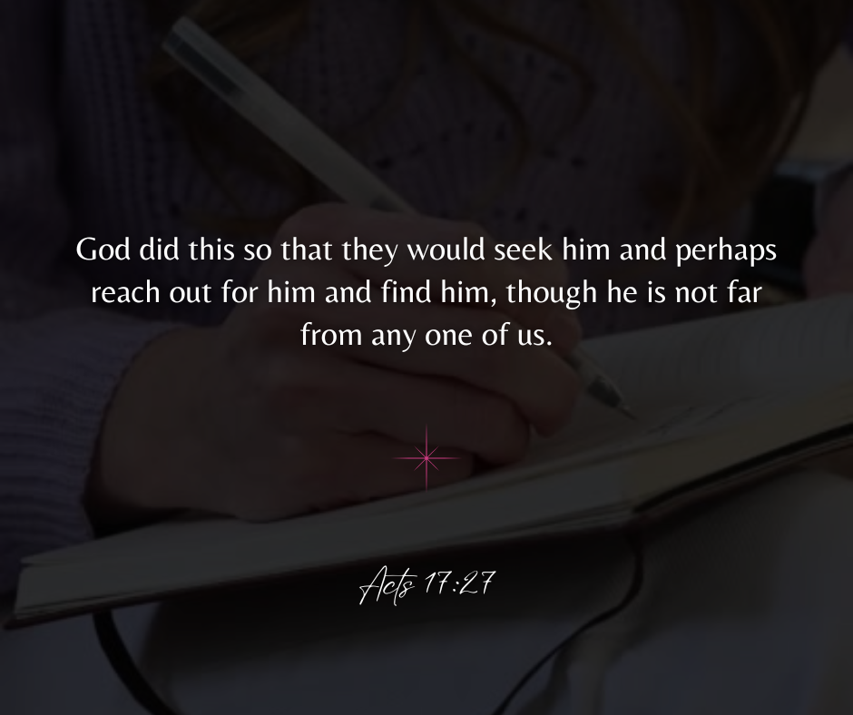 Real Estate Bestie Devotional | Acts 17:27 | He's Closer Than You Think