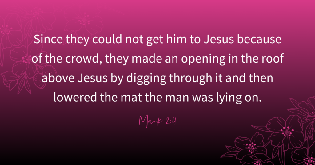 Mark 2:4 | Take the Roof Off | Real Estate Bestie Devotional