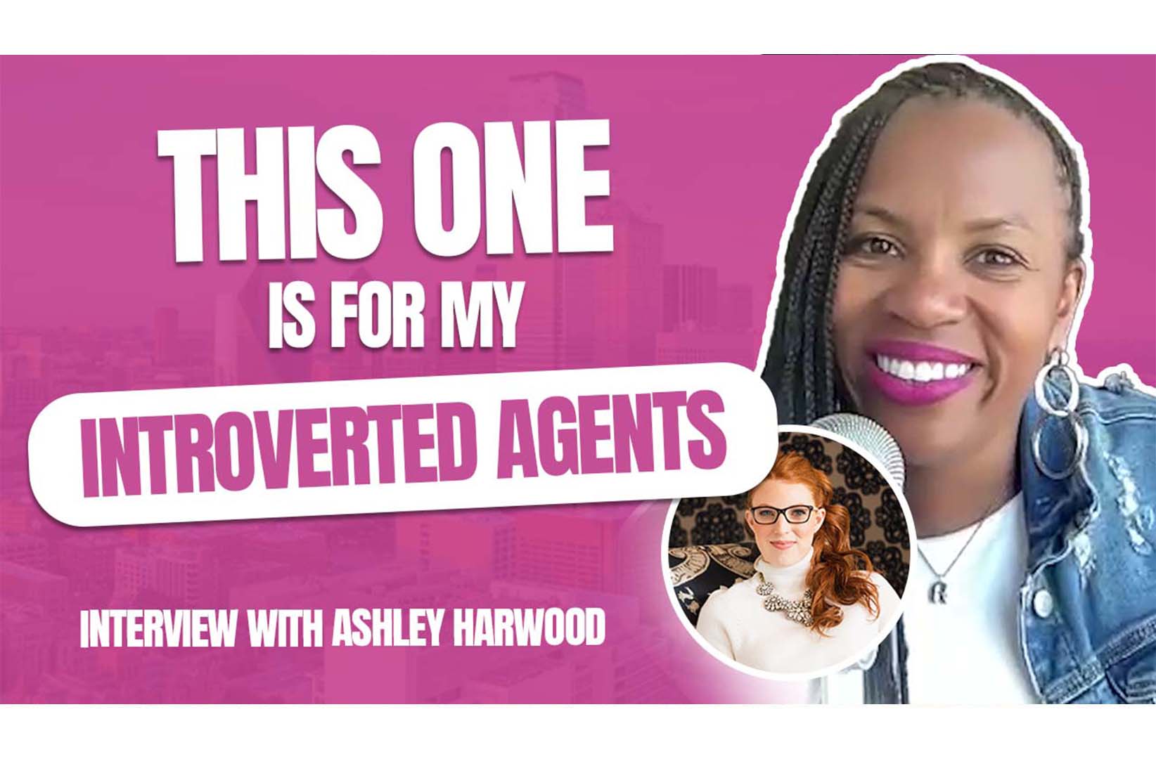 Succeeding in Real Estate as an Introvert | Interview with Ashley Harwood - The Real Estate Bestie Podcast - Rosemary Lewis