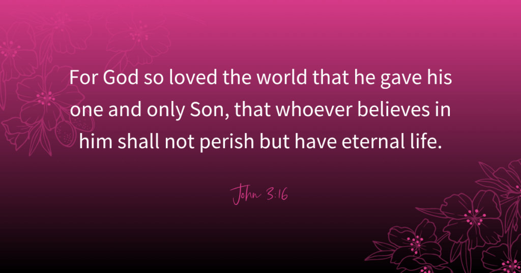 John 3:16 - Real Estate Bestie Devotional | Grace and Growth
