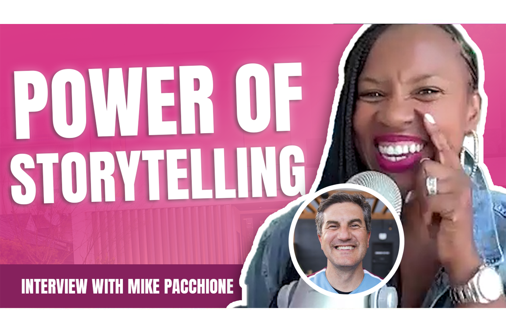 The Power of Storytelling with Mike Pacchione - The Real Estate Bestie Podcast - Rosemary Lewis