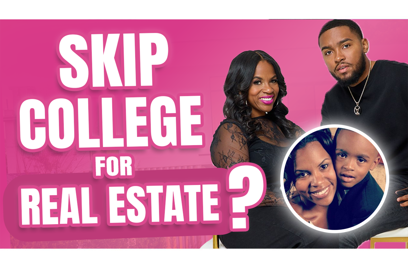 “Why My Son Refused College & Chose Real Estate Instead” - The Real Estate Bestie Podcast - Rosemary Lewis