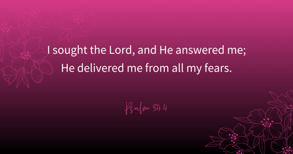 Psalm 34:4 - Real Estate Bestie Devotional - Rosemary Lewis